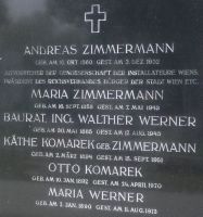 Zimmermann; Werner; Komarek; Komarek geb. Zimmermann