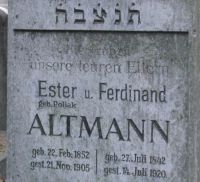 Altmann; Altmann geb. Pollak