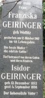 Geiringer; Geiringer geb. Wottitz
