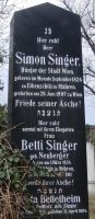 Singer; Singer geb. Neuberger; Bettelheim geb. Singer verw. Quittner