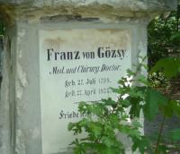 Gözsy Franz von Med.und Chirurg.Doctor +1855