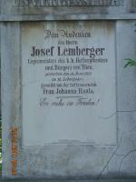 Lemberger Josef +1858, Johanna Haala