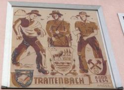 Trattenbach-Wappen - Sgafitto