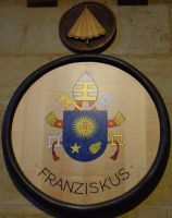 Stift Seckau - Wappen; Papst; Franziskus