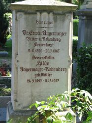 Dr. Erwin Angermayer Ritter von Rebenberg; Hilde Angermayer-Rebenberg geb. Möller