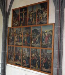 Katholische Stiftskirche St. Gallus und Otmar - Kreuzwegstationen
