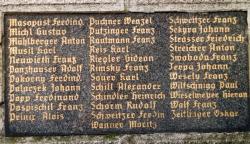 Kriegerdenkmal - Hadersdorf - Tafel 02