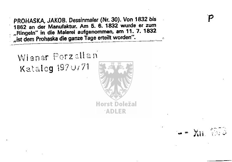 Prohaska Jakob