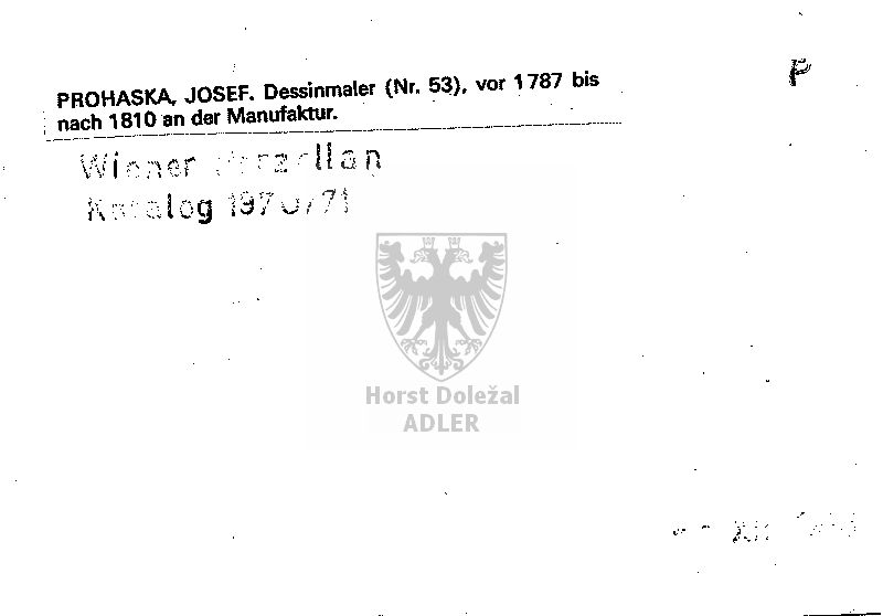 Prohaska Josef