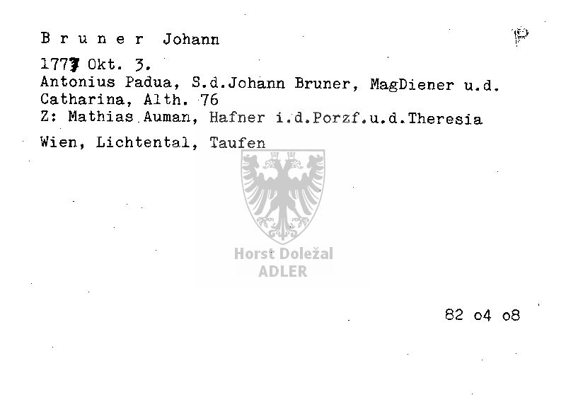 Bruner Johann