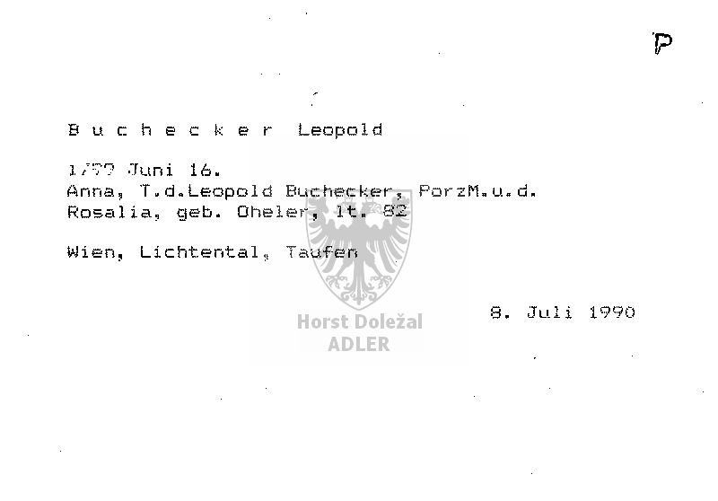 Buchecker Leopold