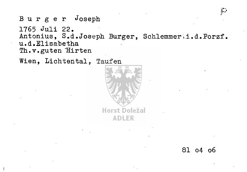 Burger Joseph