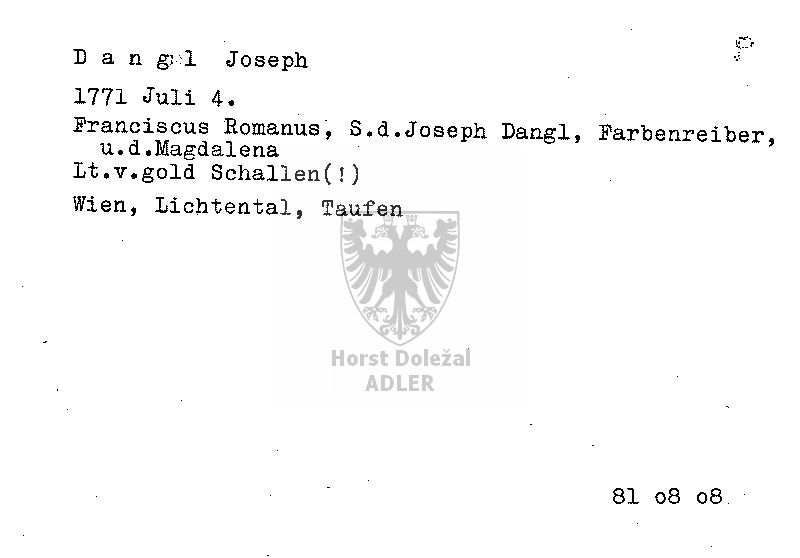 Dangl Joseph