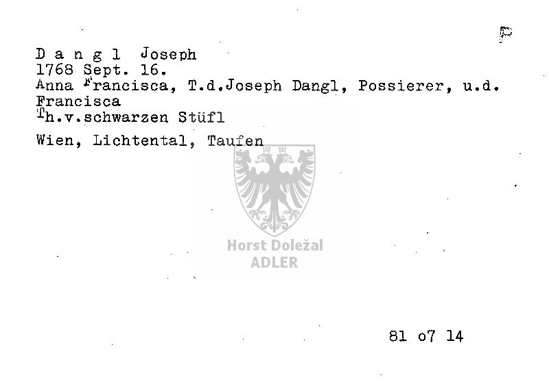 Dangl Joseph