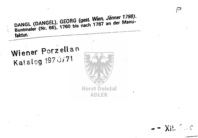 Dangl (Dangel) Georg