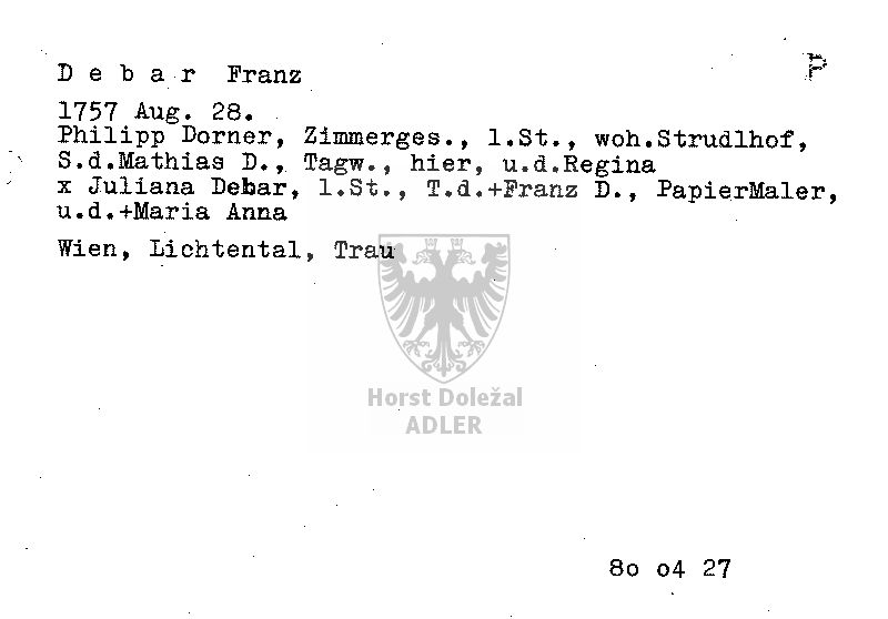 Debar Franz