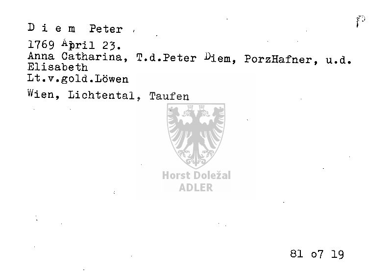 Diem Peter
