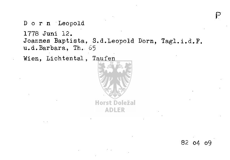 Dorn Leopold
