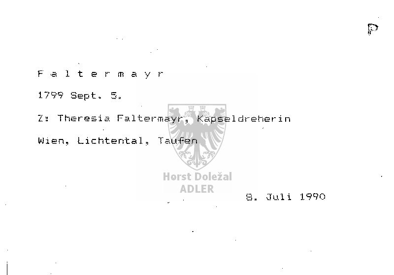 Faltermayr Theresia