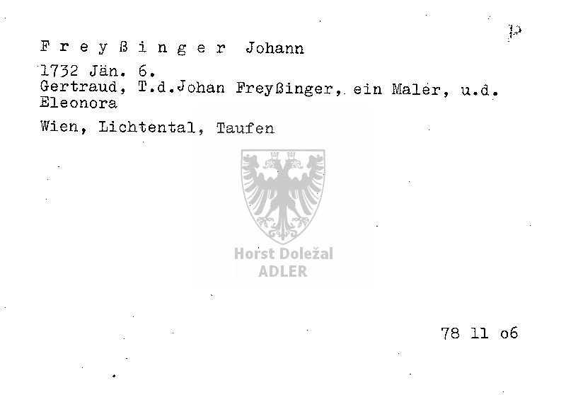 Freyßinger Johann