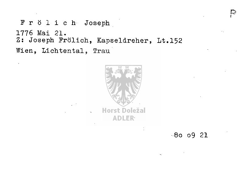 Frölich Joseph