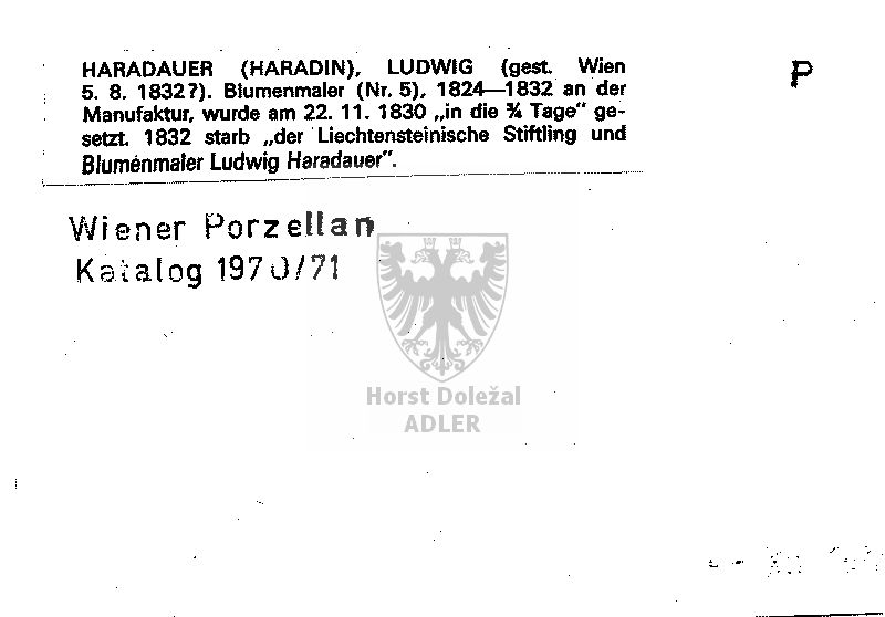 Haradauer (Haradin) Ludwig