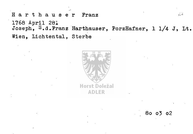 Harthauser Franz