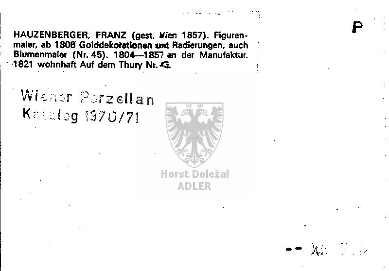 Hauzenberger Franz