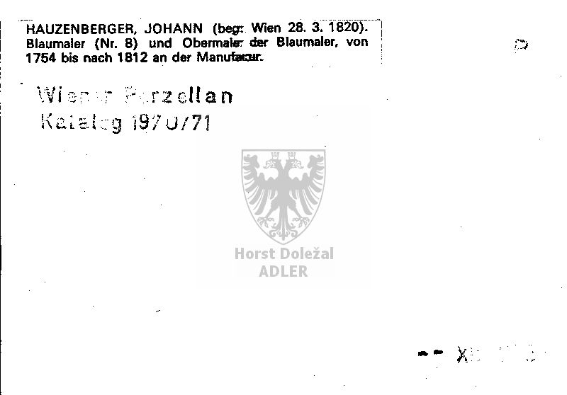 Hauzenberger Johann