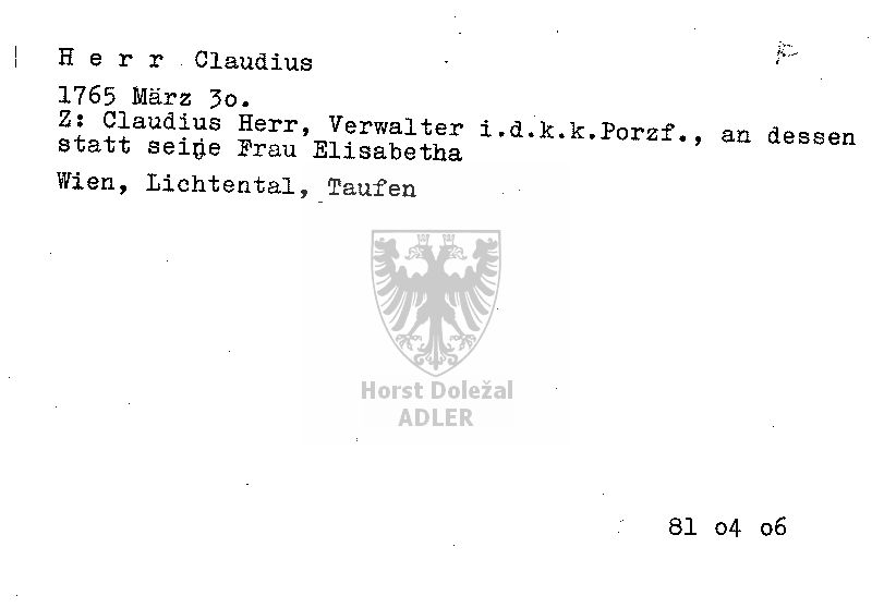 Herr Claudius