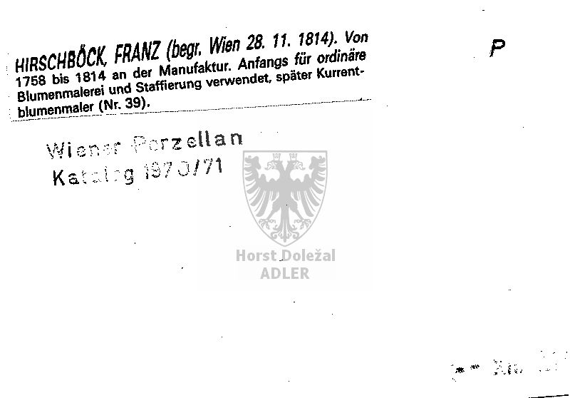 Hirschböck Franz