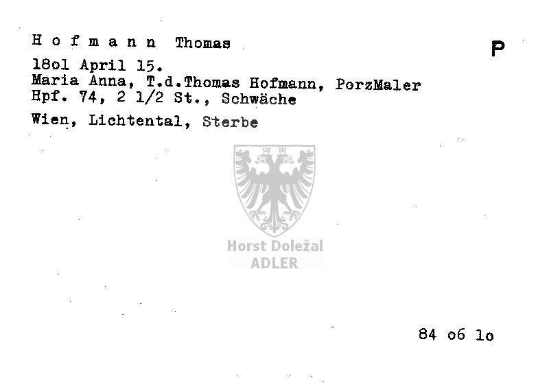 Hofmann Thomas