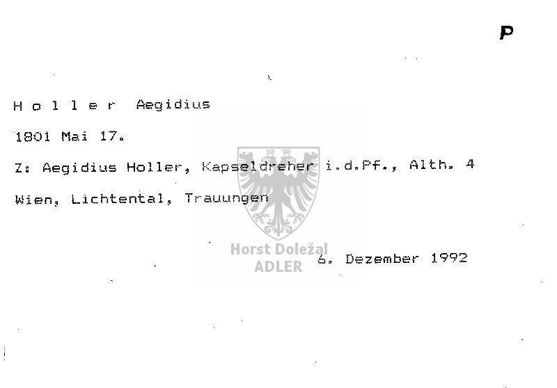 Holler Aegidius