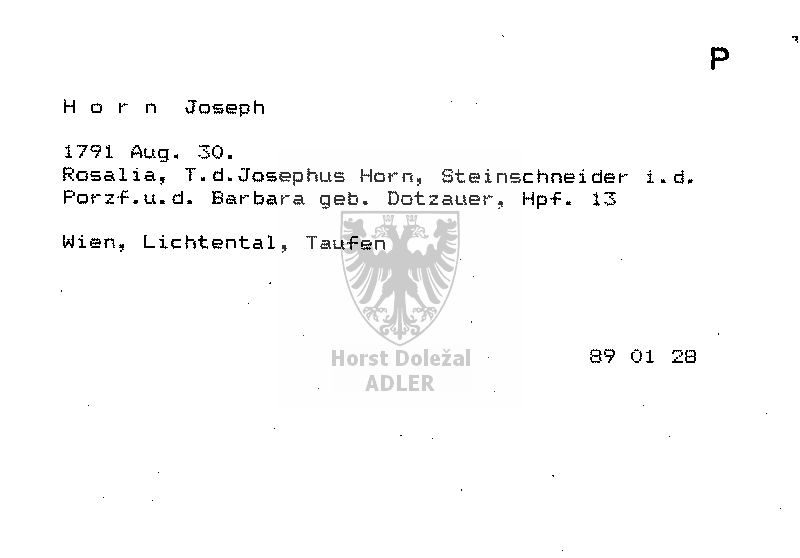 Horn Joseph