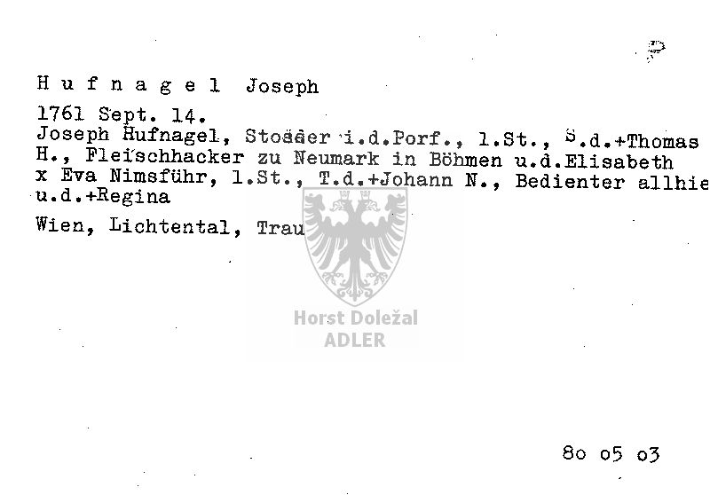 Hufnagel Joseph