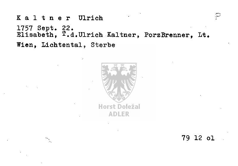 Kaltner Elisabeth; Kaltner Ulrich, Porzellan Brenner