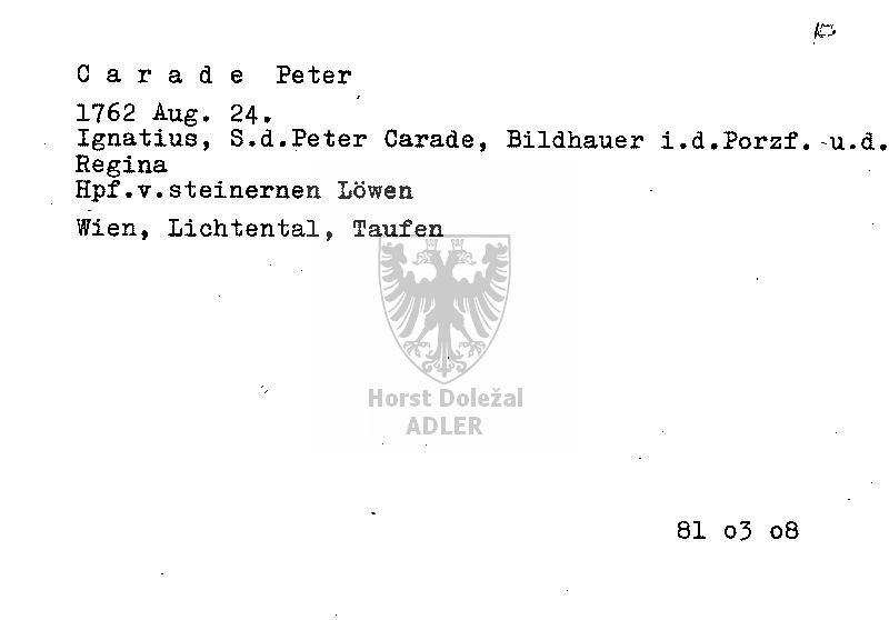Carade Peter