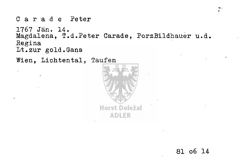 Carade Peter