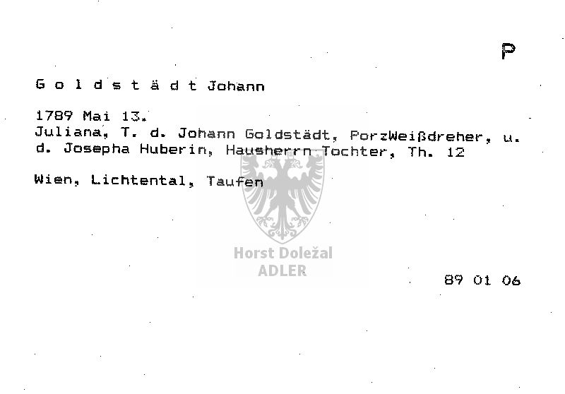 Goldstädt Johann