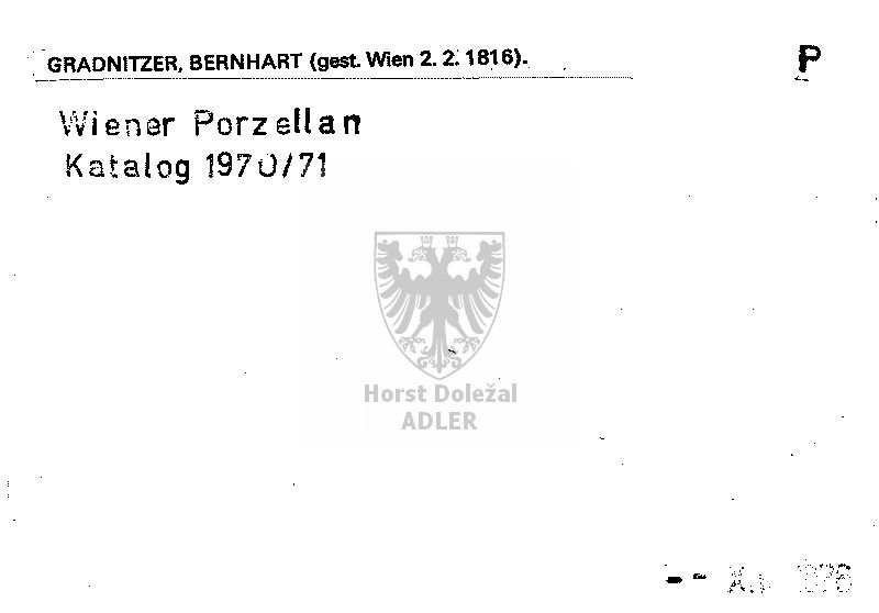 Gradnitzer Bernhart