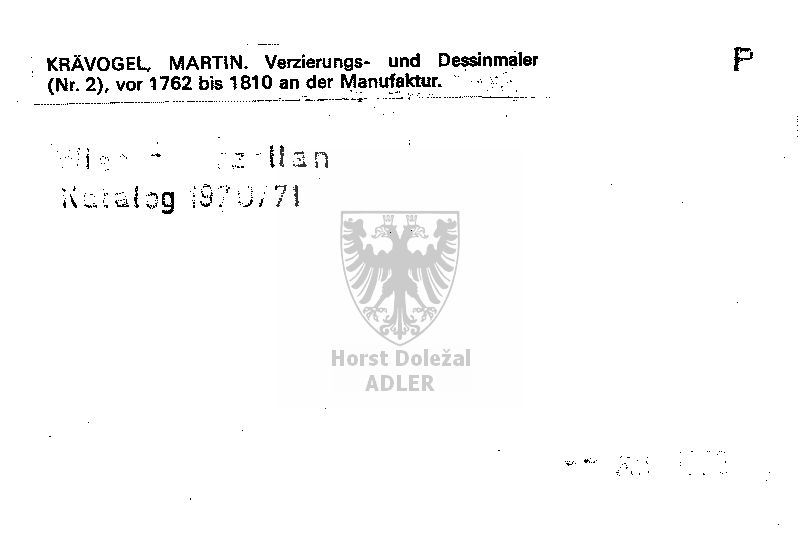 Krävogel Martin