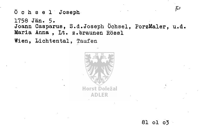 Öchsel Joseph