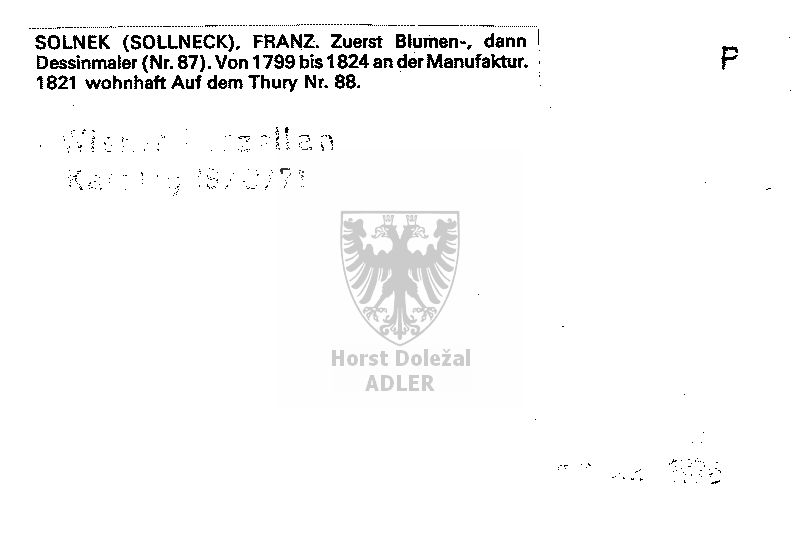 Solnek (Sollneck) Franz