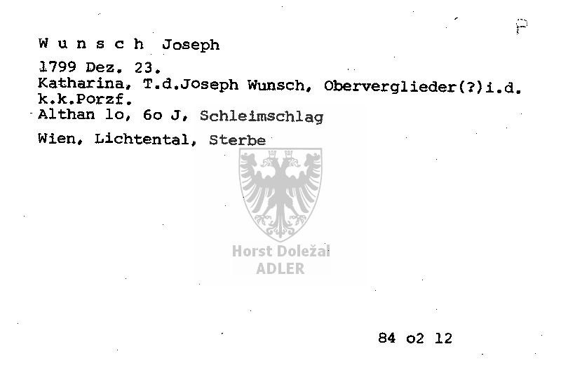 Wunsch Joseph