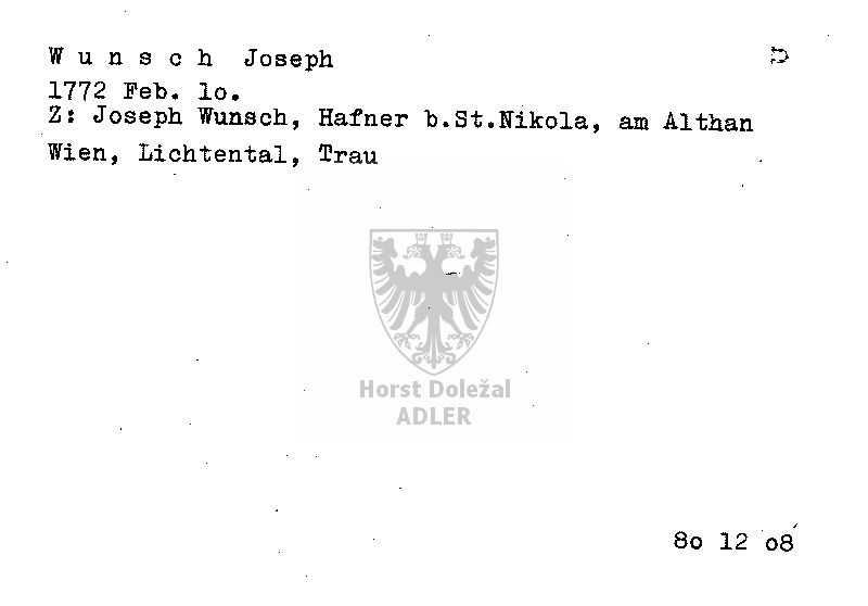 Wunsch Joseph