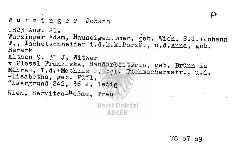 Wurzinger Johann