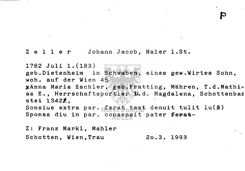 Zeller Johann Jacob