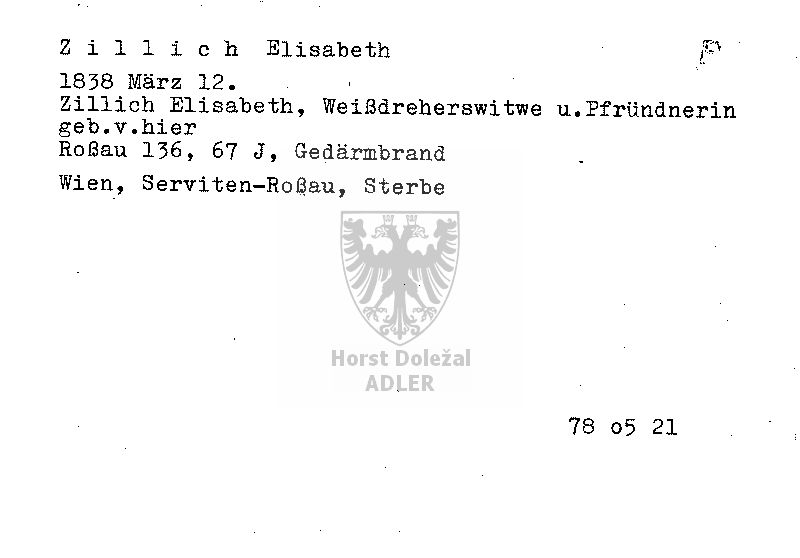 Zillich Elisabeth