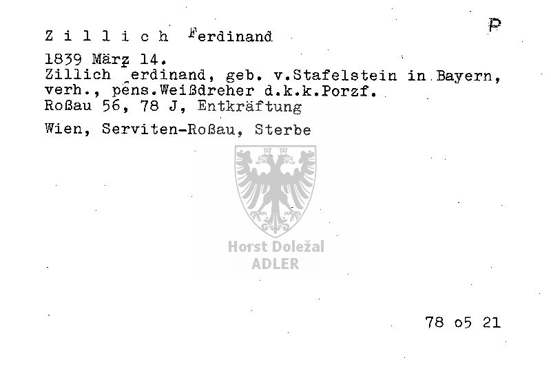 Zillich Ferdinand
