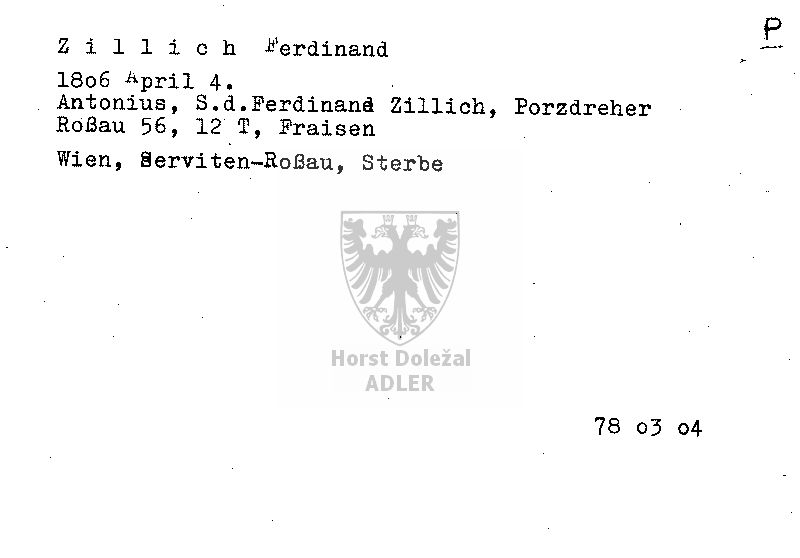 Zillich Ferdinand